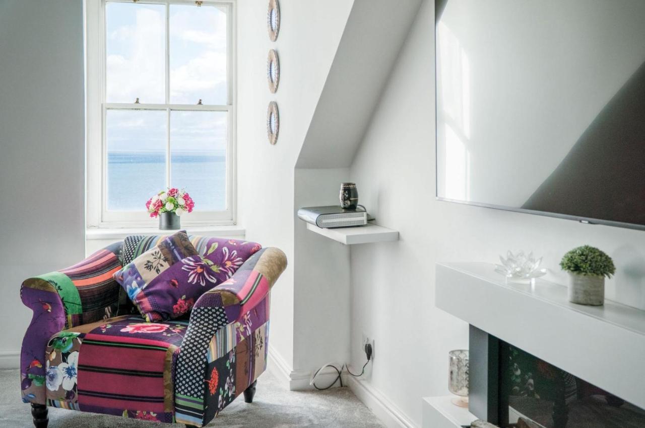 The Penthouse - Luxury 1 Bed - Panorama - Tenby Exteriör bild