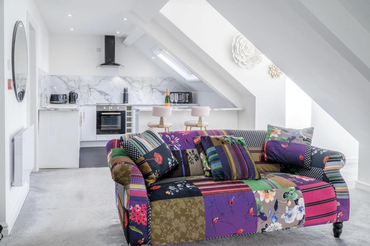The Penthouse - Luxury 1 Bed - Panorama - Tenby Exteriör bild