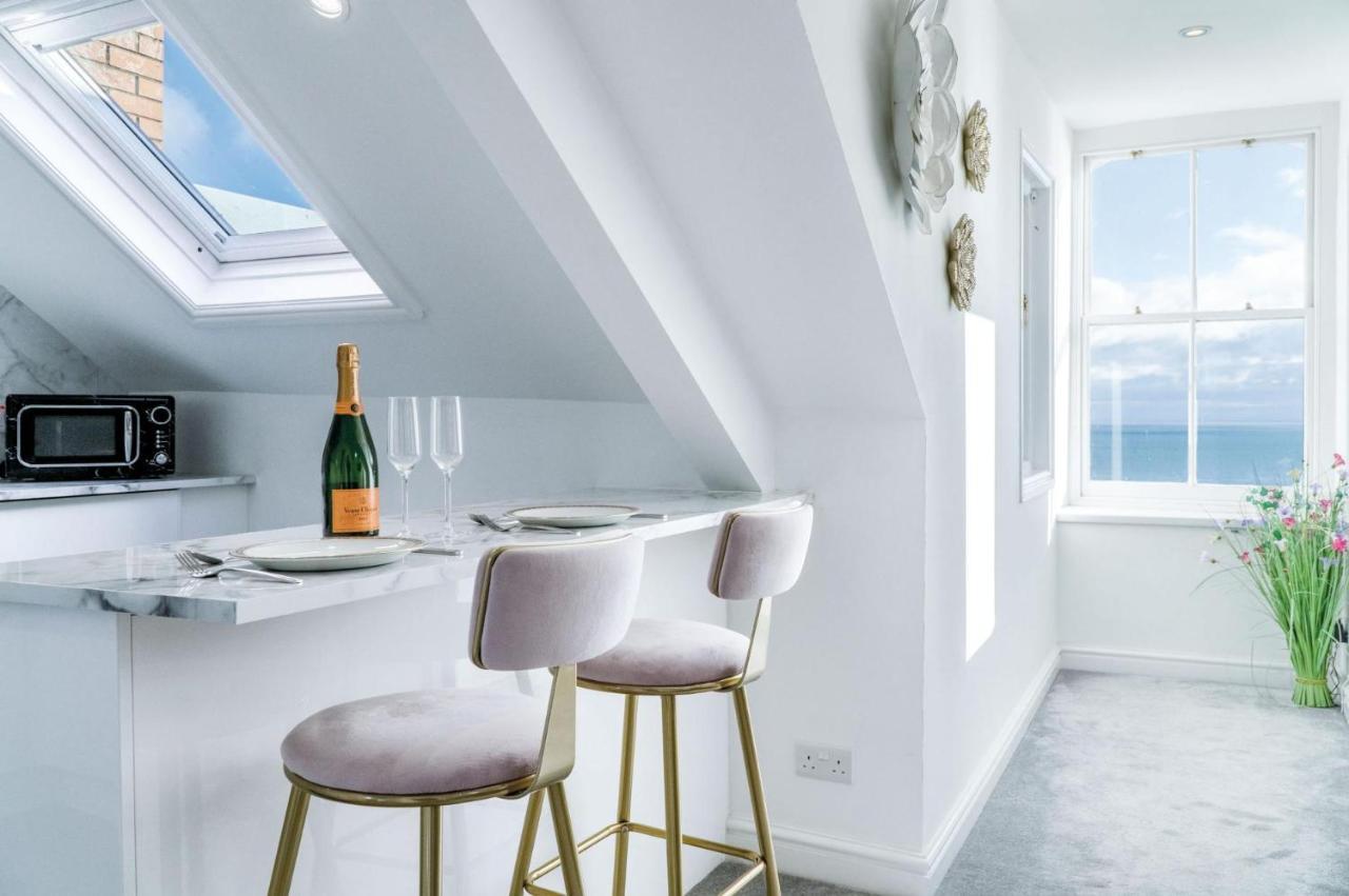 The Penthouse - Luxury 1 Bed - Panorama - Tenby Exteriör bild